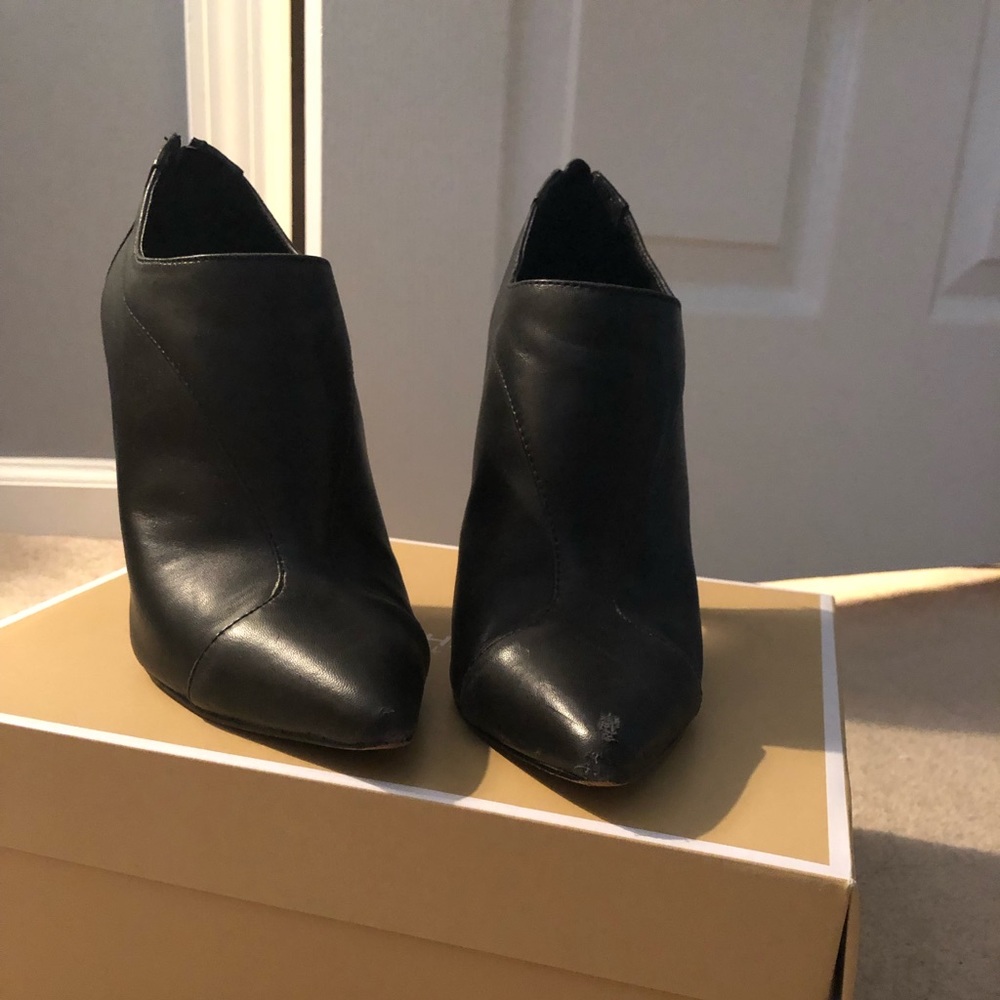 Saks Fifth Avenue Black Ankle Boots